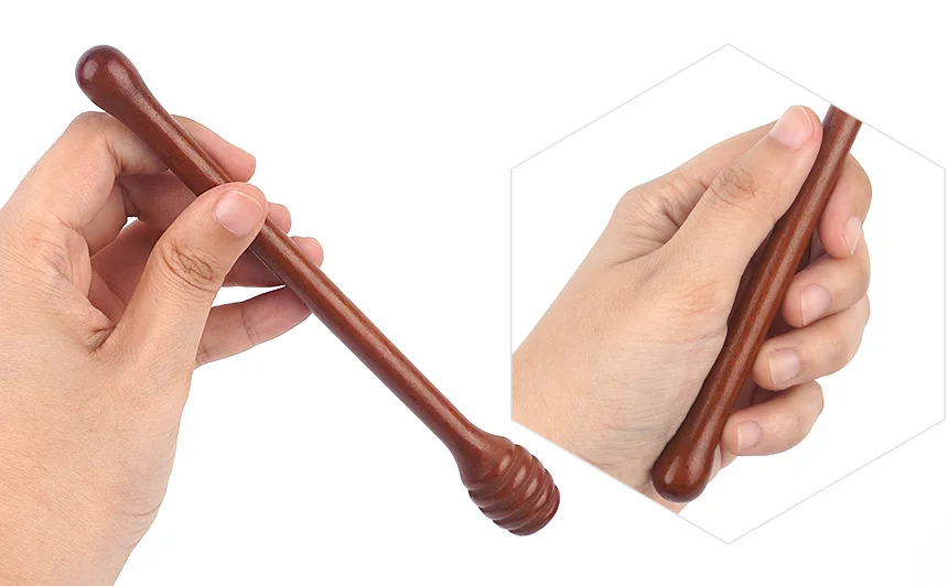 옻칠 꿀뜨개 허니 실용적스푼 옷칠수저 시럽 뜨개도구 상세6
