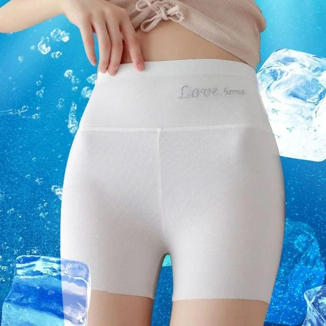 흰색속바지 여성 텐셀 여름 교복 이너웨어 반바지 속치마 여성속 여름속