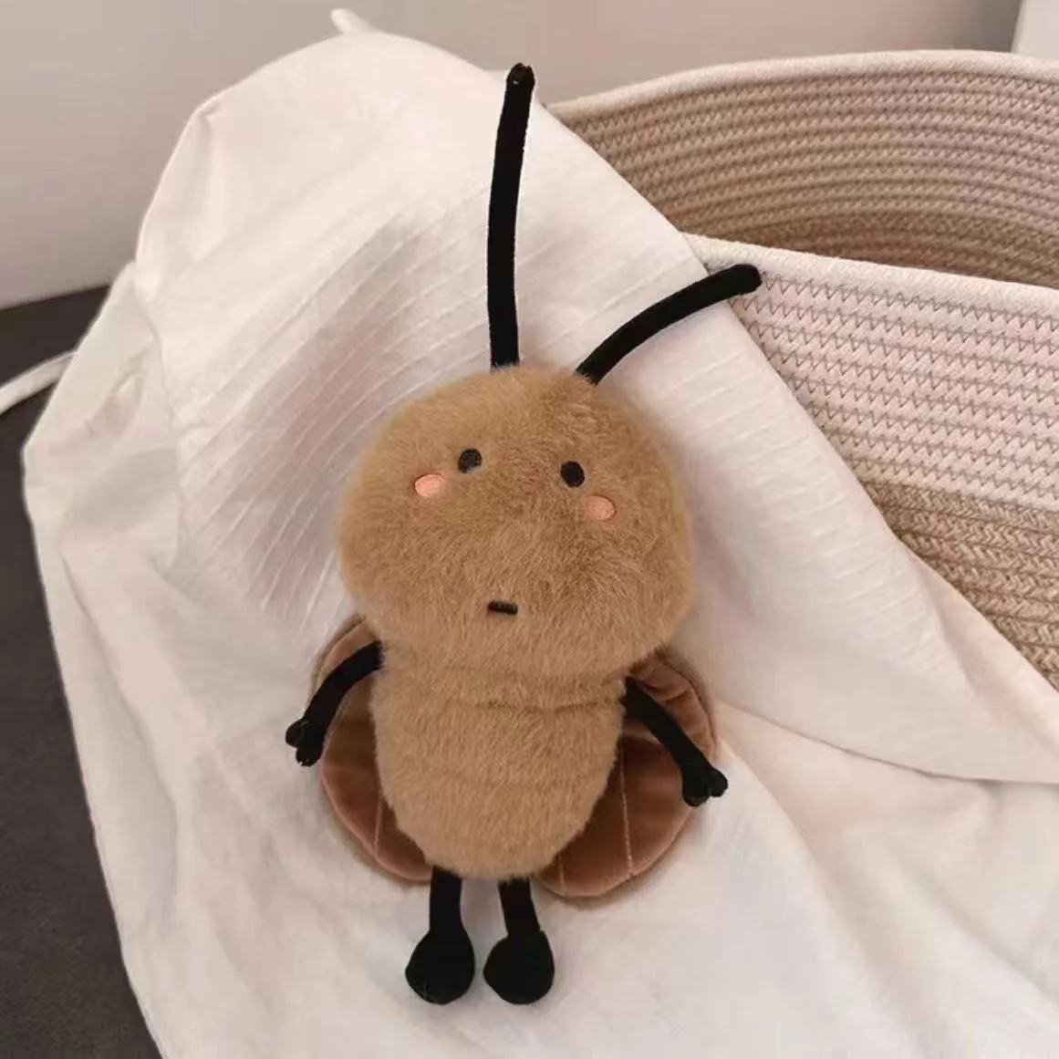 바퀴벌레 봉제 인형 인형뽑기 가방걸이 상세3
