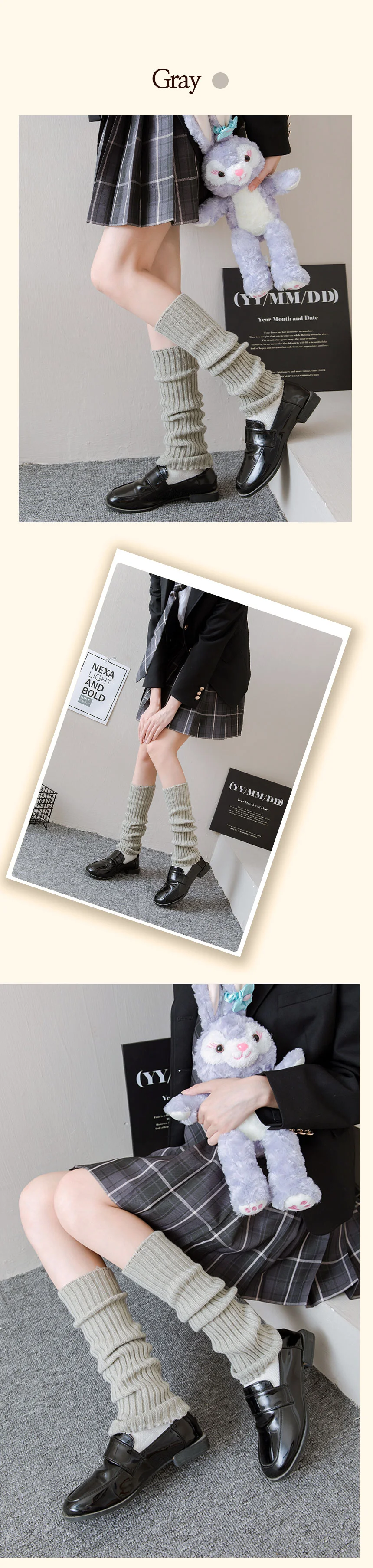 발레무용댄스다리커버 겨울양말 발목토시 발토시 수면발토시 워머양말 상세이미지