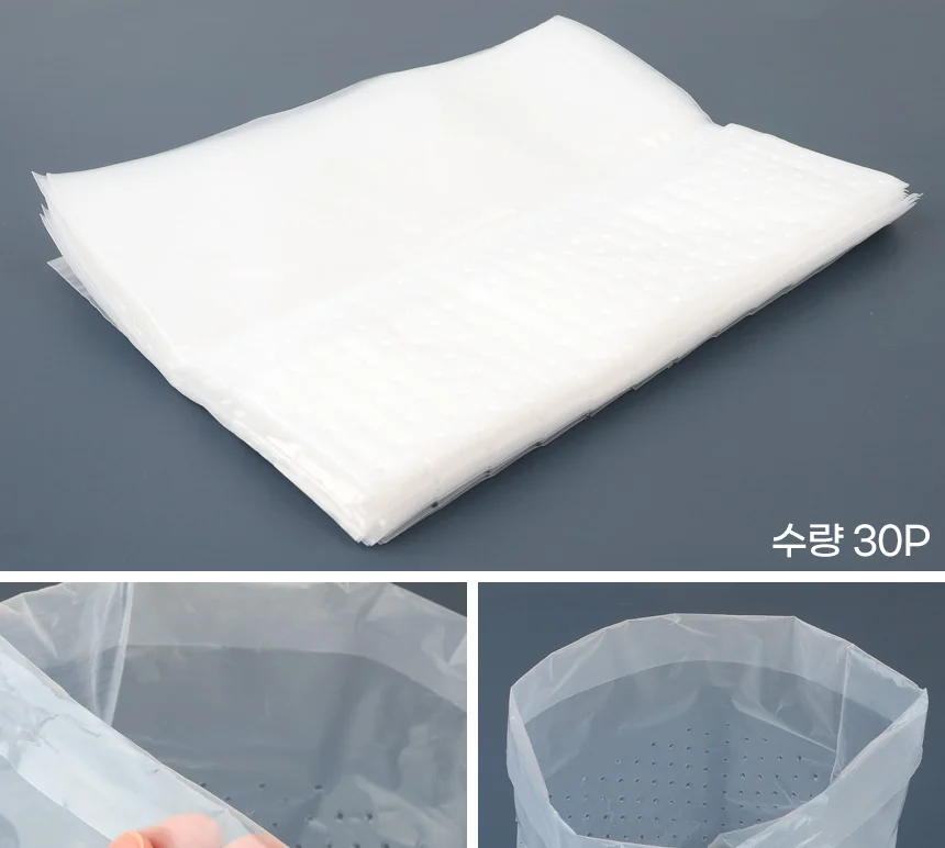 일회용 음식물 쓰레기 봉투 거름망 30매 상세5