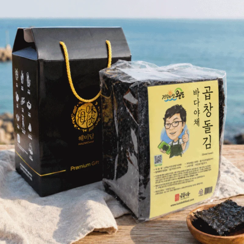 김 곱창 돌김 바다 야체 100매 선물세트 dried laver 명절 상세2