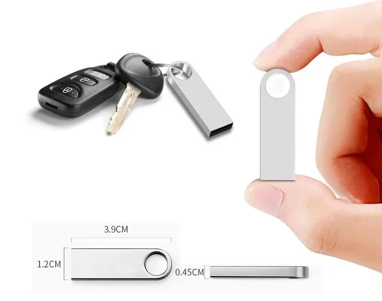 JABA USB 메모리카드 U203 32GB 미니 메탈 저장장치 32기가 실버 상세3