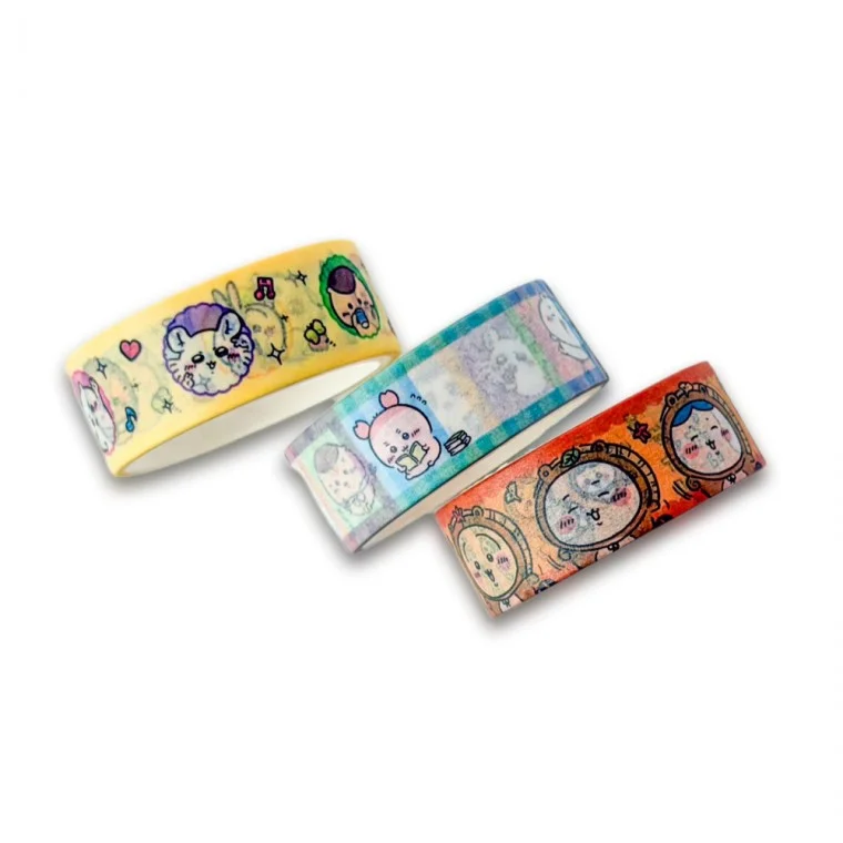 치이카와 마스킹 테이프 3탄 랜덤 6종 먼작귀 마테 캐릭터 꾸미기 문구