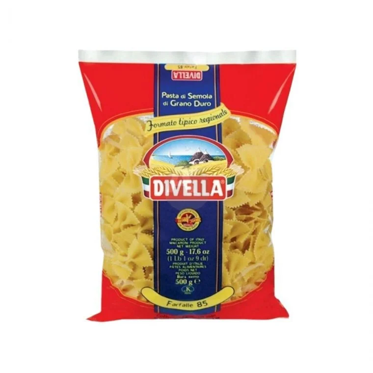 디벨라 파르팔레 85번 500g 리본모양 듀럼밀 이탈리아산파스타면 리본모양파스타 파르펠레면 업소용 식당용