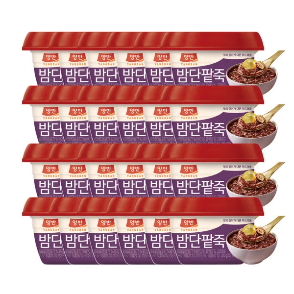 동원 양반 밤단팥죽 285g 24개 상세1