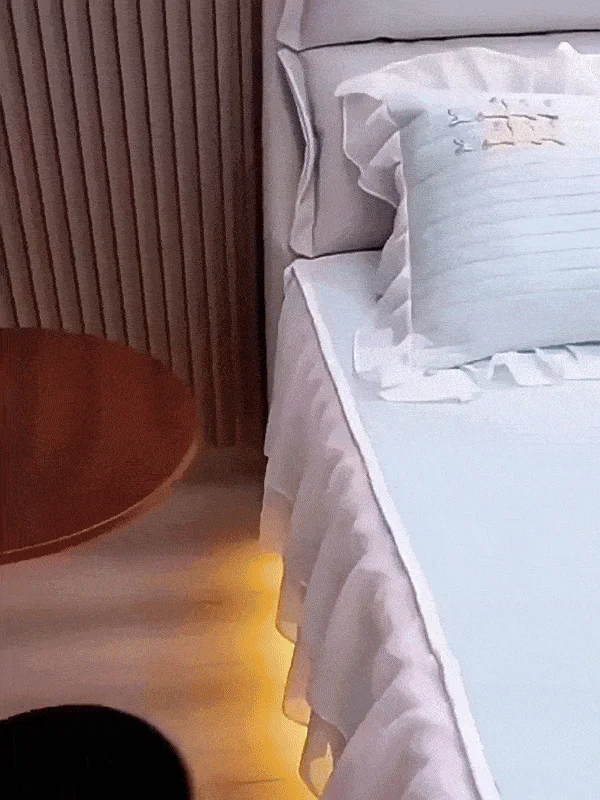 원형 커브 사이드 소파 테이블 3color / 사이드책상 간이책상 상세1