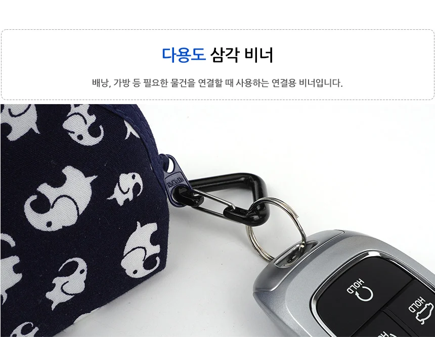 미니 삼각형 모양 비너 상세3
