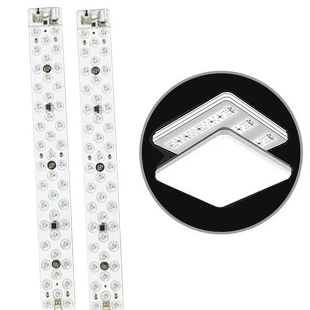 led 리폼 램프 led 모듈 램프 등기구 전등 욕실 조명 520mm 고품질 사무실 플리커 형광등 가정용 시스템