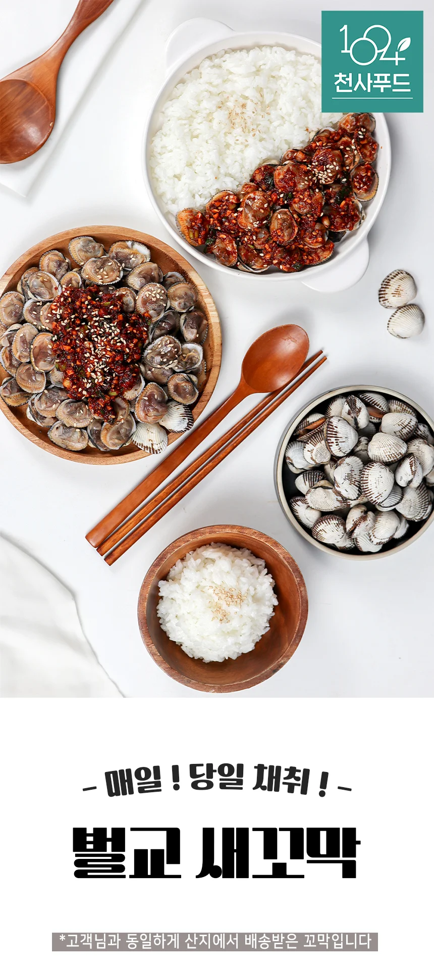 당일채취 산지직송 벌교 새꼬막 중 1kg 상세1