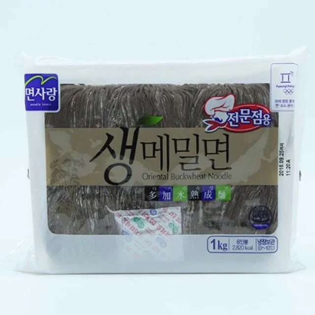 메밀면 1kg 6인분 메밀소바용 생면 조리재료 면요리 상세1