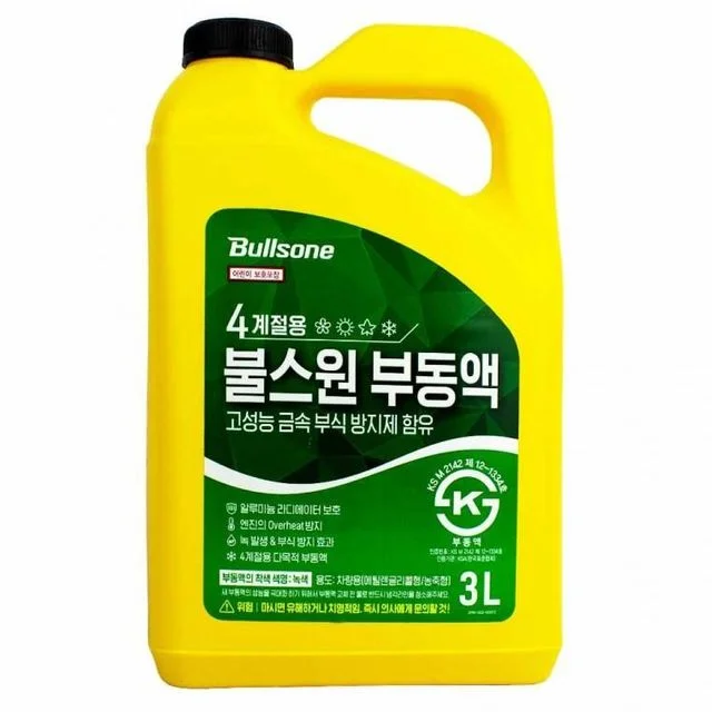 부동액 자동차부동액 엔진용품 4계절용 부동액 3L 자동차 라디에이터
