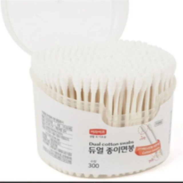 양면종이면봉 300P 다용도면봉 미용면봉 메이크업면봉