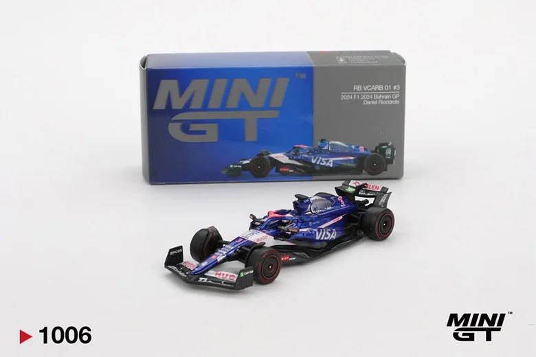 RB VCARB 01 No.3 다니엘 리카르도 2024 바레인 그랑프리 1대64 다이캐스트 상세4