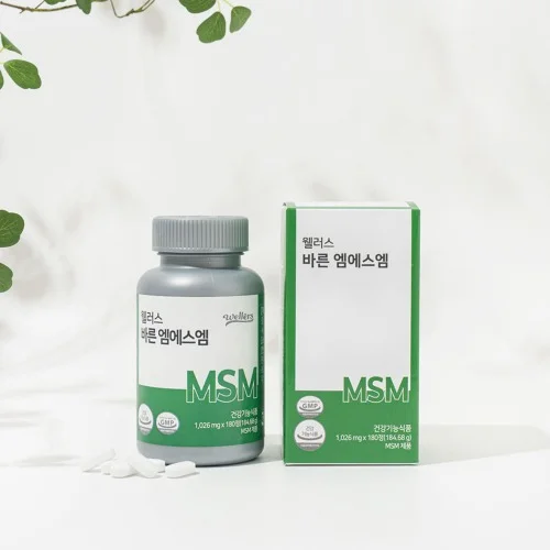 웰러스 바른 엠에스엠 1026mg x 180정 상세1