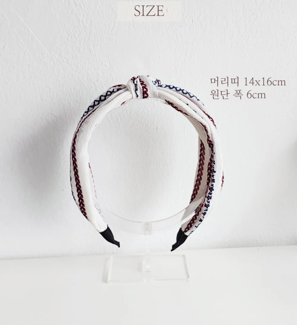 엔티크 매듭 머리띠 여성헤어밴드 상세4