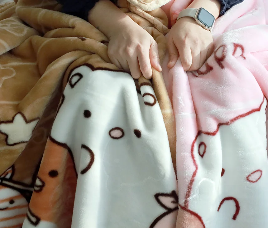 담요 무릎 담요 해피 상세3