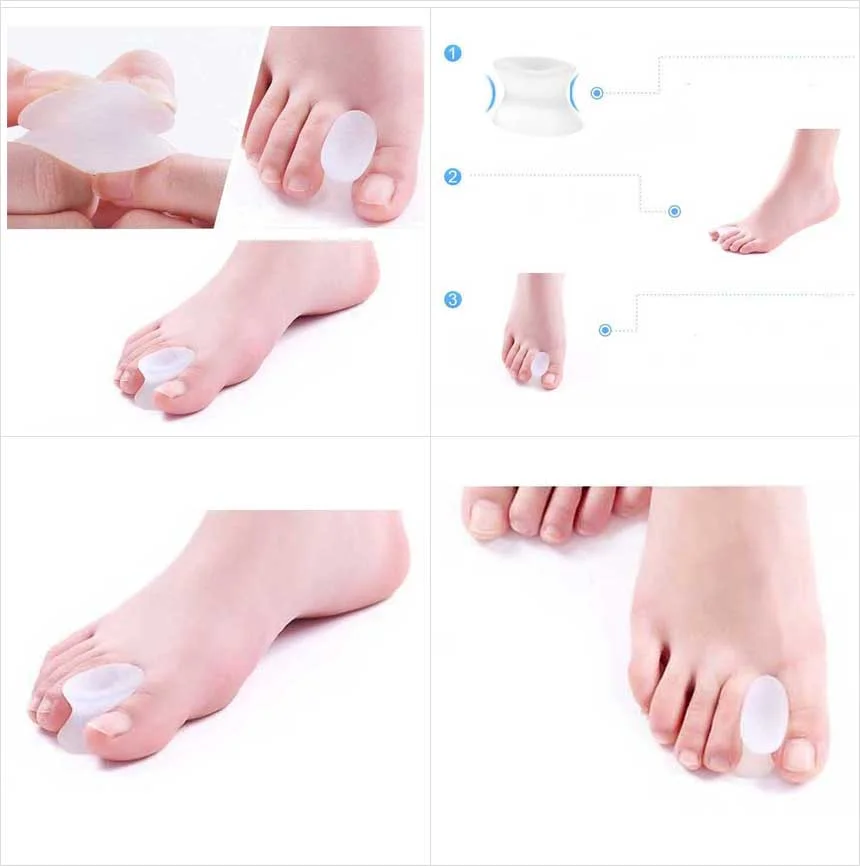 실리콘토우 뒤꿈치패드 발가락링 발케어 발마사지37 상세4