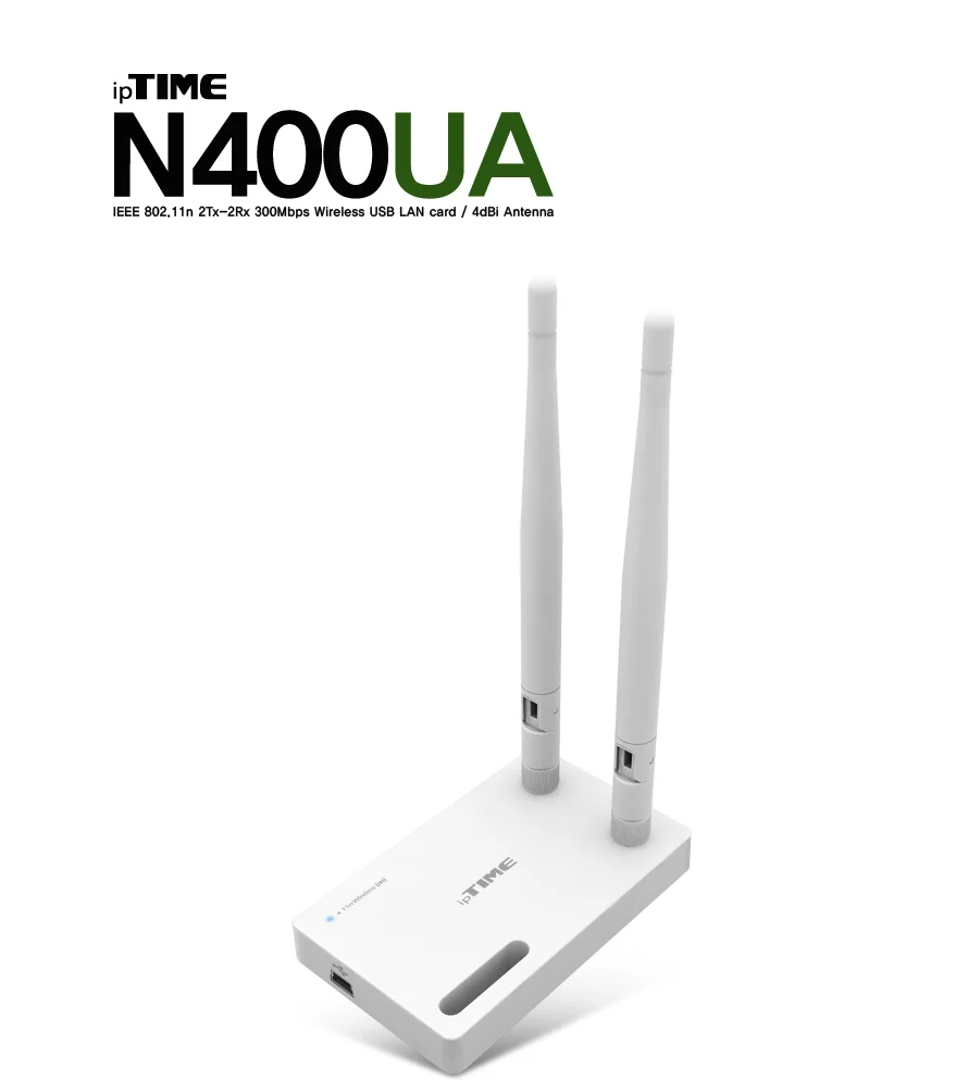 ipTIME N400UA 무선랜카드 300Mbps 와이파이수신기 상세1