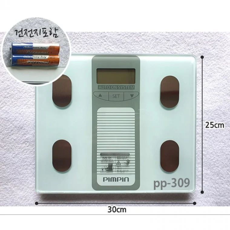 팜핀 체지방 디지털 체중계 pp-309 1개