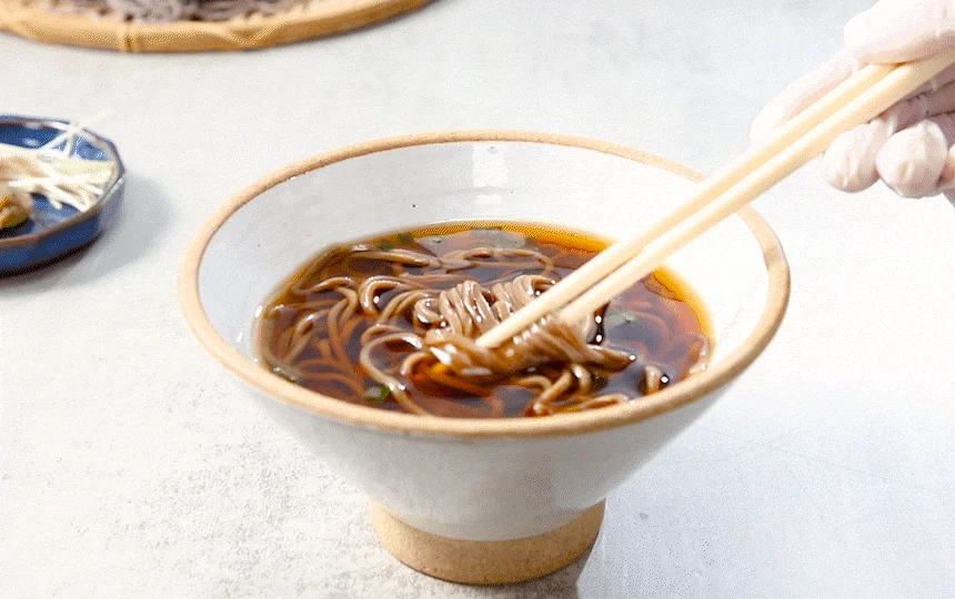 메밀소바 3인분 슬림 (150g x 3팩) 상세5