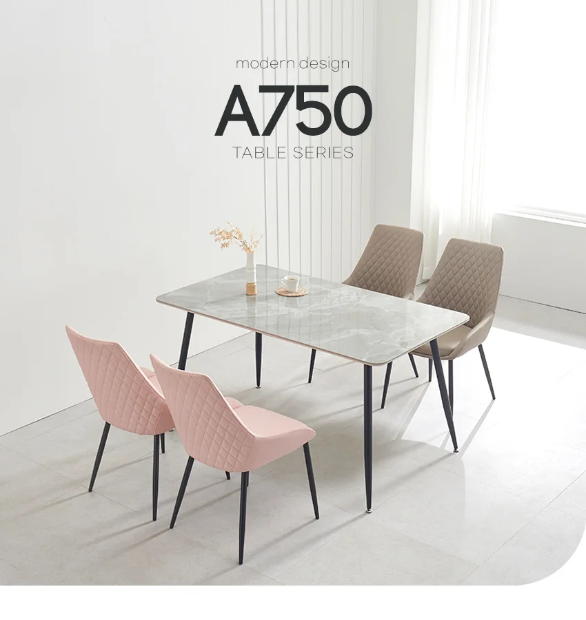 가구산책 양면 세라믹 4인 스틸 테이블 12T GN219 상세4