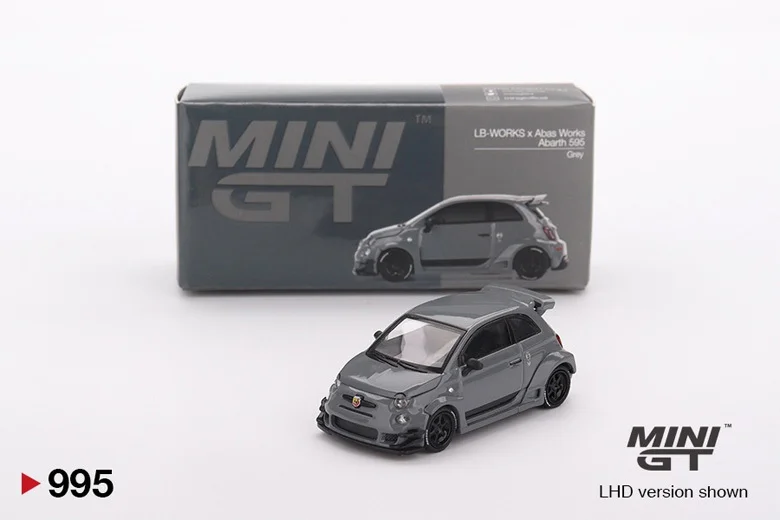 피아트 아바스 595 그레이 1대64 다이캐스트 피규어 모형 프라모델 상세4