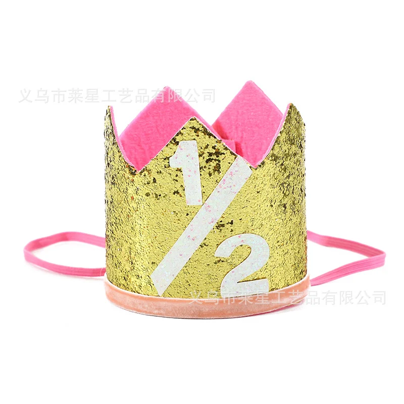 생일모자 아마존 어린이 생일 파티 장식 반년 크라운 파티 장식 모자 장소 장식 제조업체 도 상세4