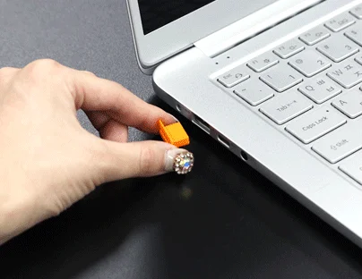 넷메이트 DL01B 일회용 USB 포트 잠금장치 블랙 보안 상세5