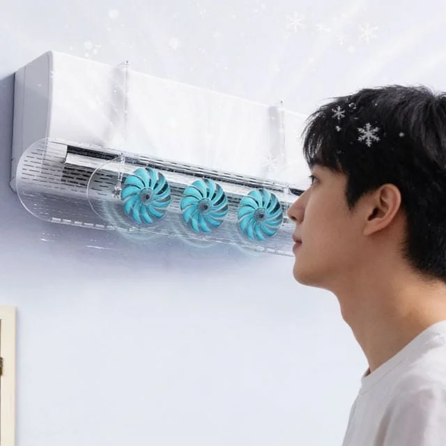 벽걸이 에어컨 온풍기 히터 실링팬 냉난방기 공기순환팬 거실 사무실 가정용 4계절