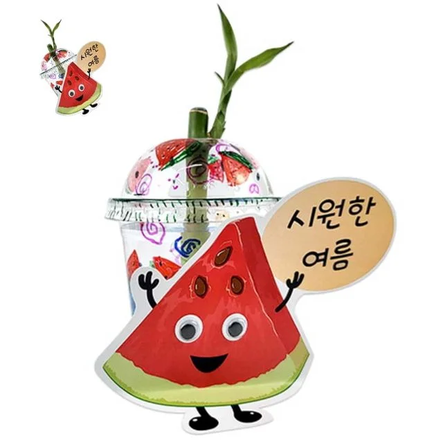 만들기대장 수박 개운죽 화분만들기 화분꾸미기 화분만들기키트 어린이화분만들기 화분키트
