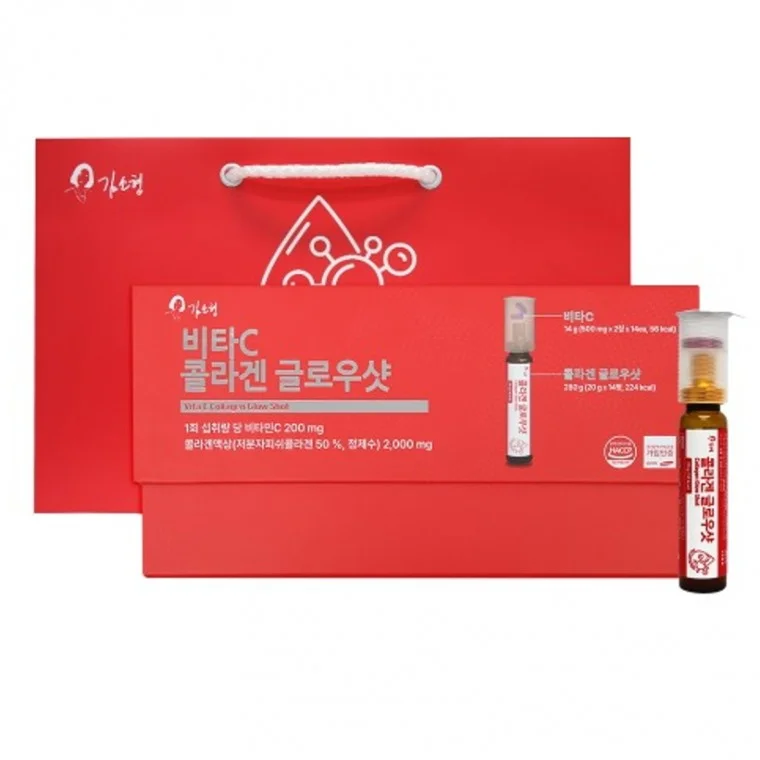 김소형 비타C 콜라겐 글로우샷 (20g + (500mg x 2정) x 14병