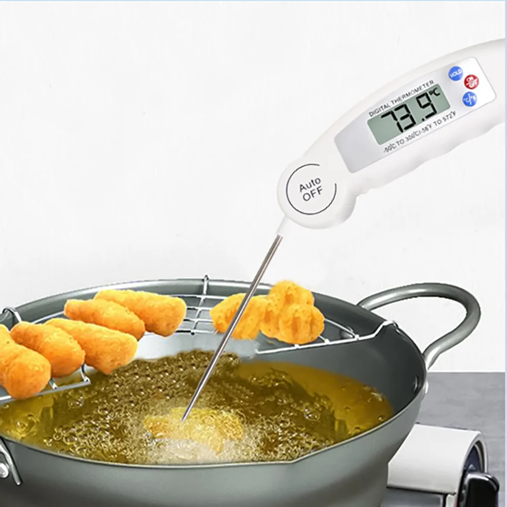 버드쿡 접이식 탐침 온도계 요리조리 온수 측정기