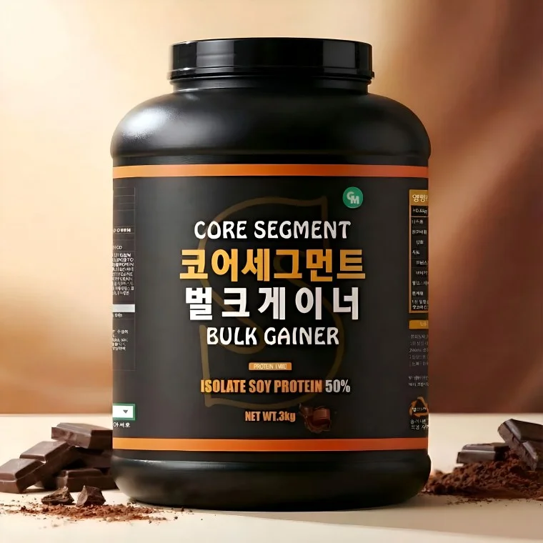 코어세그먼트 벌크 게이너 벌크업 프로틴 쉐이크 단백질 탄수화물보충제 헬스 보충제 초코맛