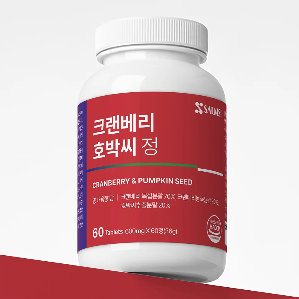 살므시 크랜베리 호박씨 600mg x 60정 상세1