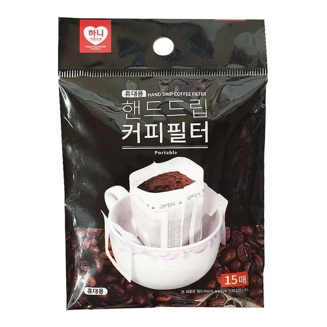 커피도구 드립여과지 종이필터 커피망 15매