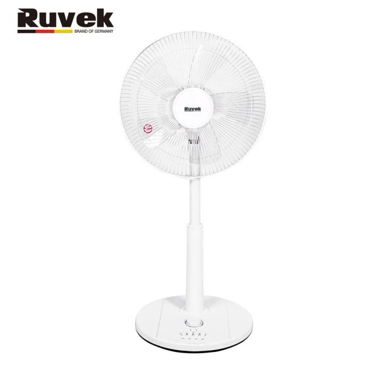 루베크140F/ 14인치 5엽날개 스탠드선풍기 가정용 거실 사무실 일반 기계식 좌석용 선풍기