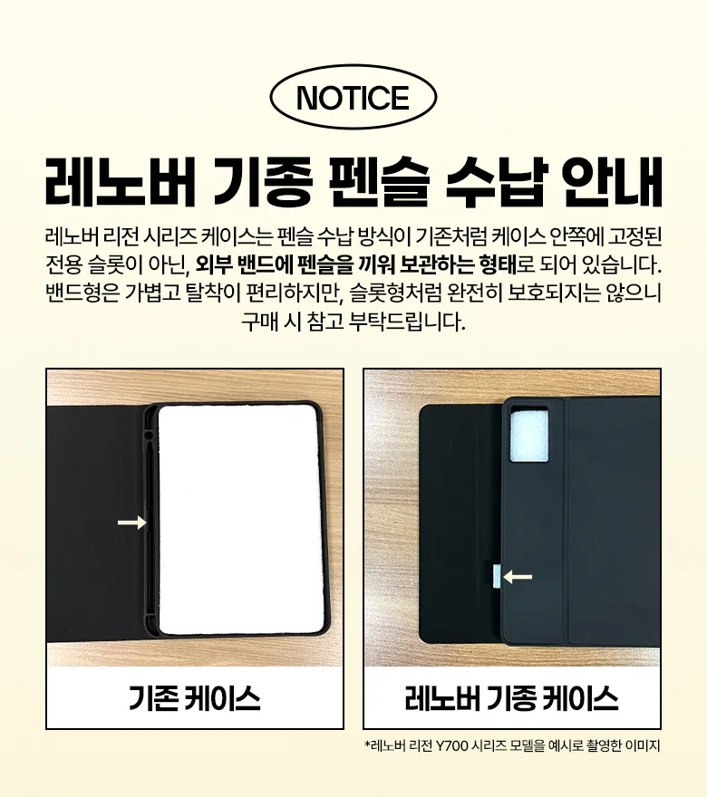 레노버 리전 Y700 (2025) 키보드 케이스+블루투스 사각 상세1