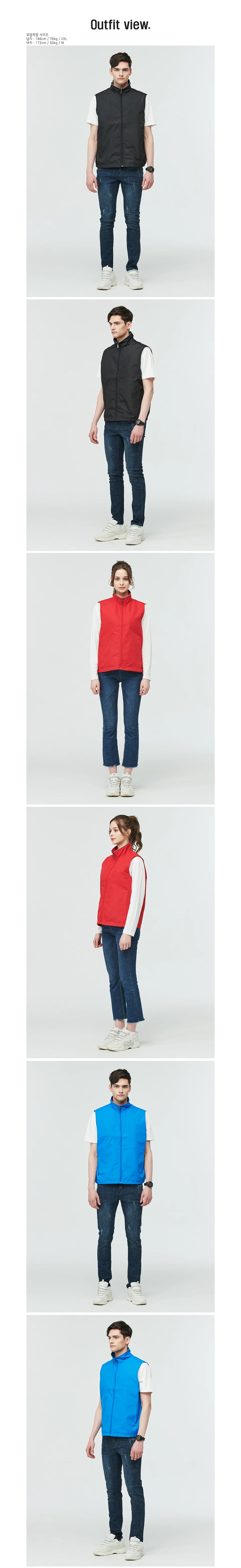 기능성 남성조끼 캐주얼 데일리 베이직 조끼 상세5