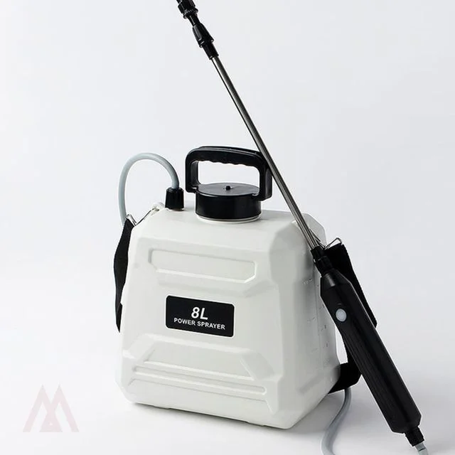 전동 농약분무기 8L 화이트 예초기 약통 농장