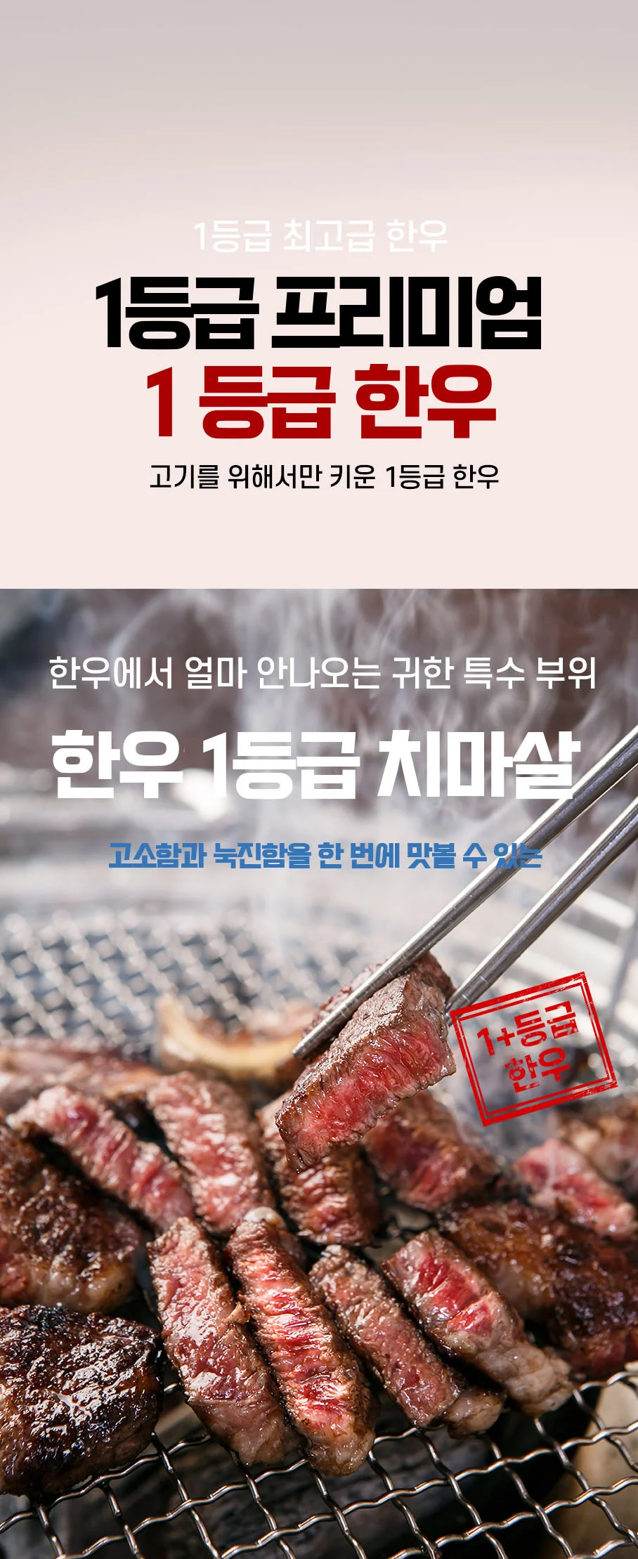 국내산 한우 1등급 특수부위 치마살 300g 상세1