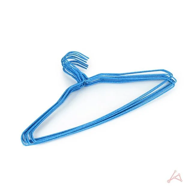 컬러 철사 옷걸이 세탁소옷걸이 셔츠 철제 얇은 코팅