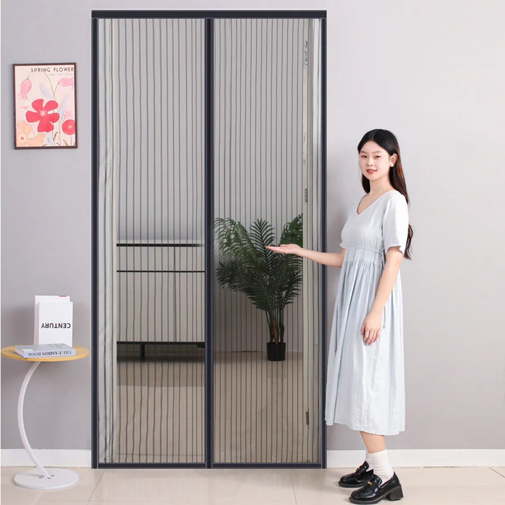 모기안녕 여름 자석 문모기장 현관 방충망 120x210cm