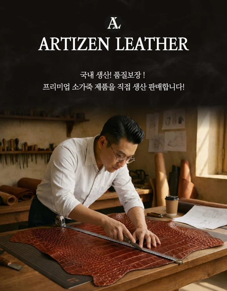 갤럭시S26 지갑형 수제 다이어리 가죽케이스 상세2