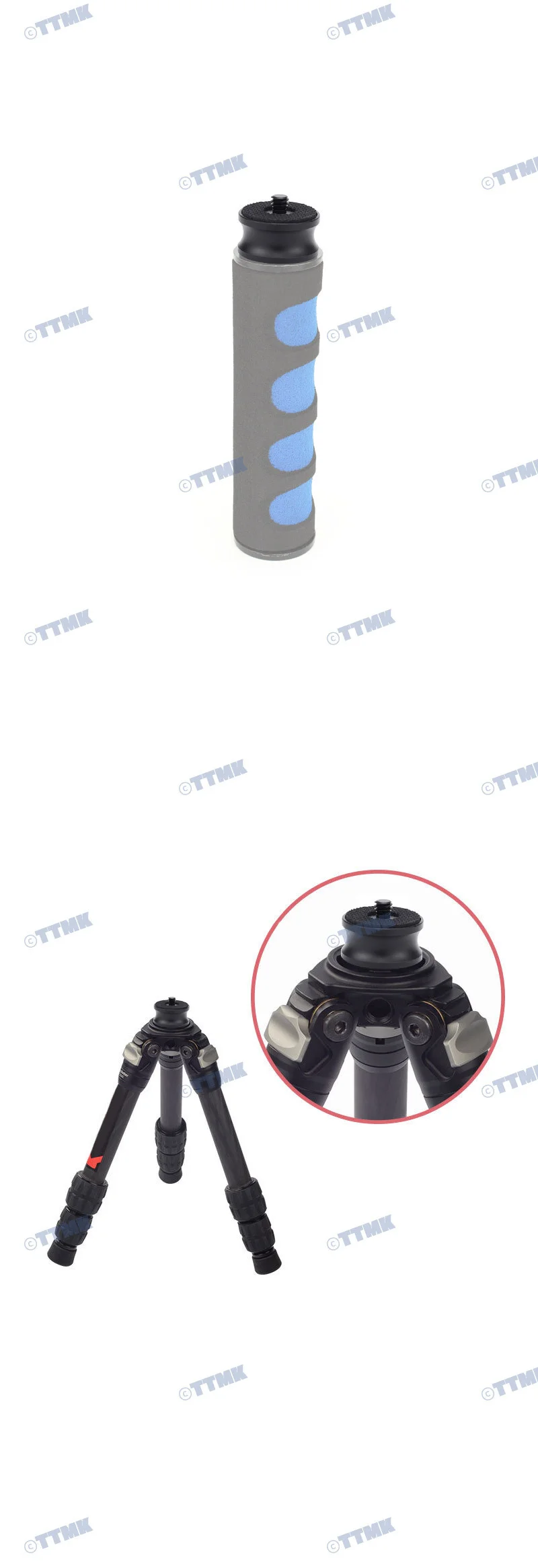 삼각대 변환 1/4 나사 볼트 너트 마운트 카메라 K045 상세4