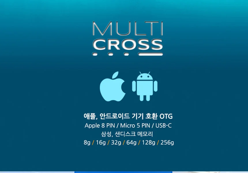 USB OTG 128G PC 스마트폰 초고속 멀티 크로스 겸용 상세2