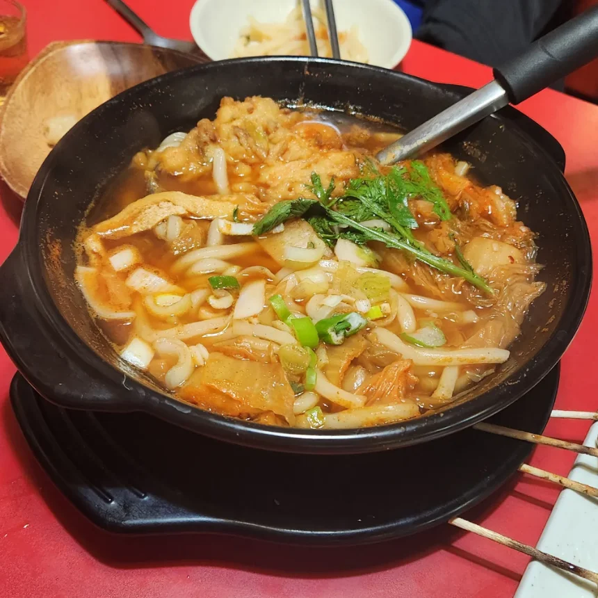3분 간편 탱글 김치우동 370g x 6개 상세5