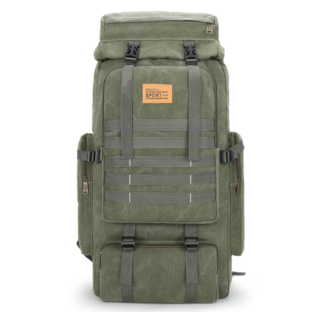 70L 초대형 등산가방(B) (그린)