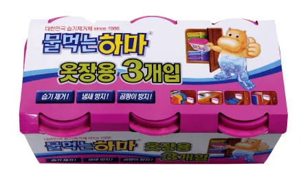 물먹는 하마 옷장용 3개팩 옥시 상세4