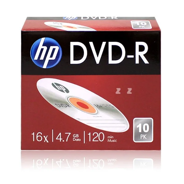 HP DVD-R 공디스크 케이스 16X4.7GB 10P -M/CD케이스